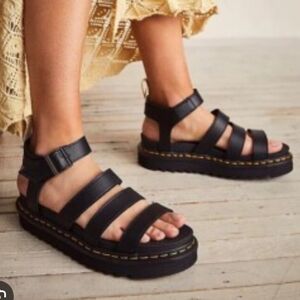 Dr. Martens Women's Vegan Blaire Gladiator Felix Strap Sandals Size 9